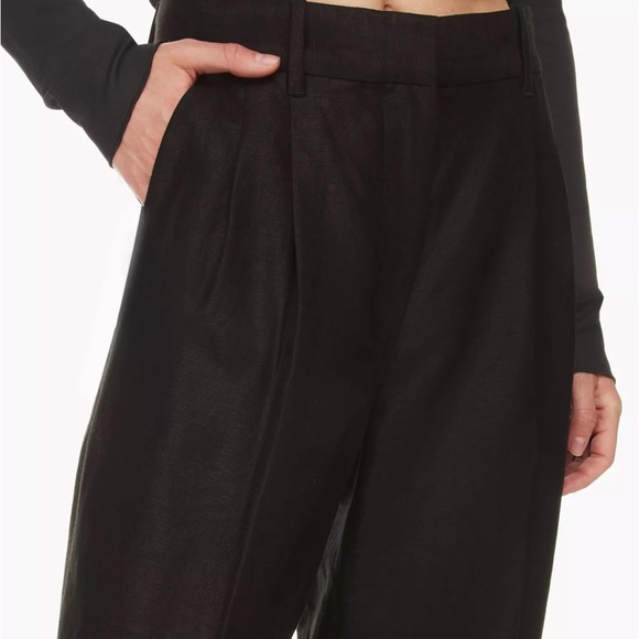 Wilfred Effortless pants: linen, cropped, size 8 - Picture 3 of 9